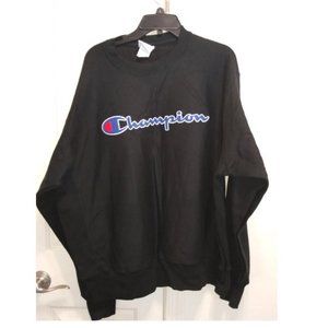 Champion Men's Black  Sweatshirt